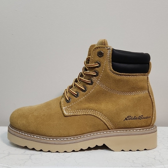 🔥ABSOLUTE FINAL💲⬇️Eddie Bauer Men's Highland Point Suede Boots, Size 9 ~ NWOT - Picture 3 of 11